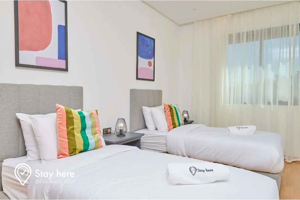 FAMILY ROOM DELUXE TWO BEDROOM Room, StayHere Rabat - Hay Riad Residential Living, Rabat