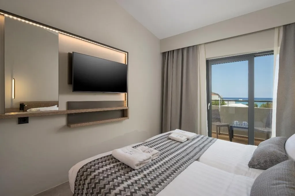 DOUBLE SEA VIEW Room, Mare Village Hotel, Crete