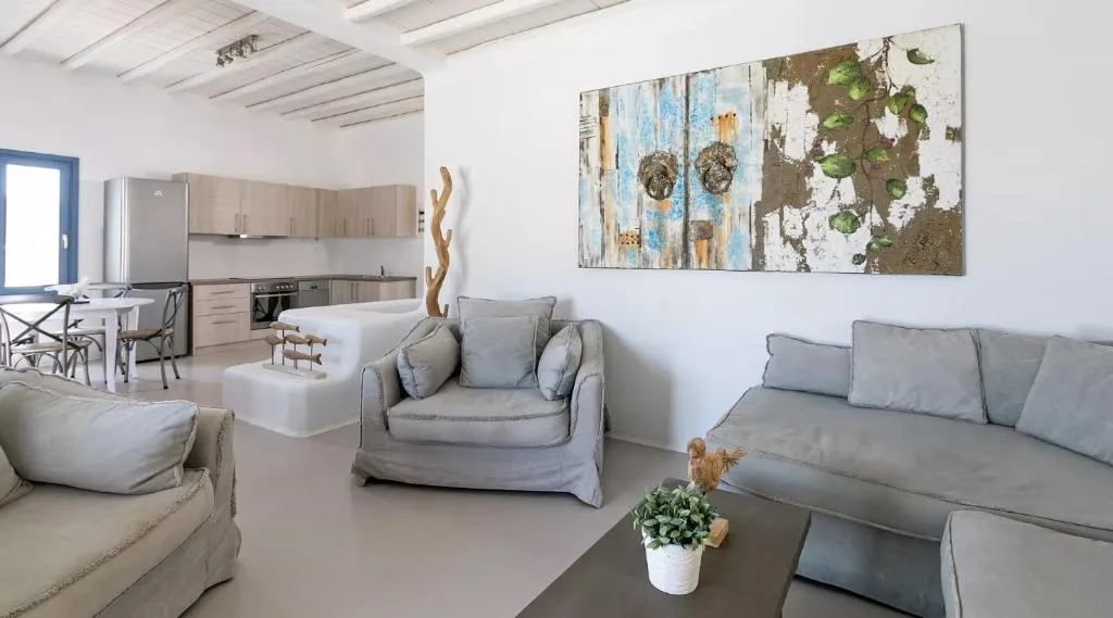VILLA THREE BEDROOMS WITH PRIVATE POOL Room, Mykonos Panormos Villas, Mykonos