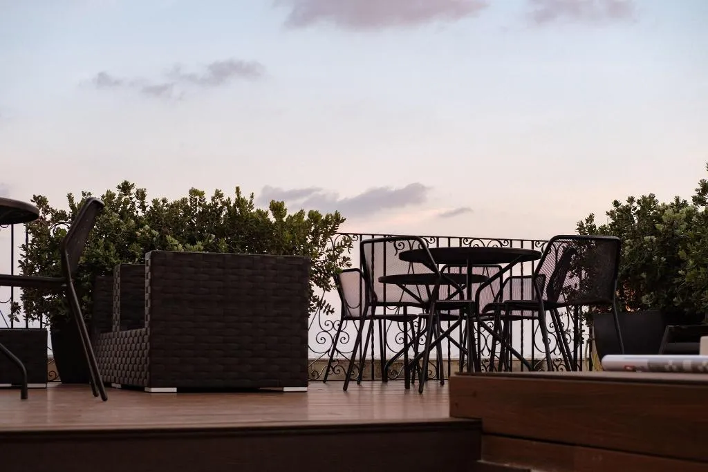 Terrace, Palazzo Jean Parisot Boutique Suites, Malta