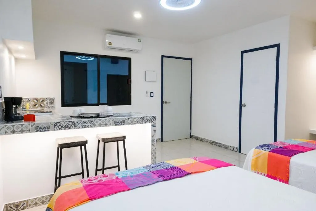 Double or Twin DELUXE ONE BEDROOM Room, Linda Vecindad Playa Del Carmen, Playa Del Carmen