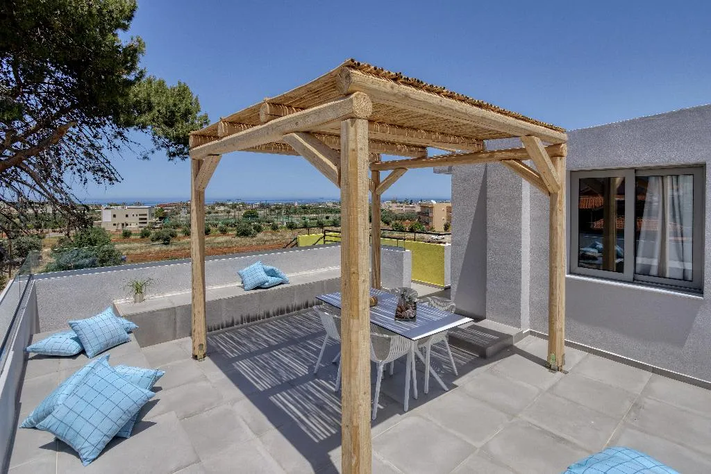 JUNIOR SUITE SEA VIEW WITH BALCONY Room, Natali Apartments, Crete
