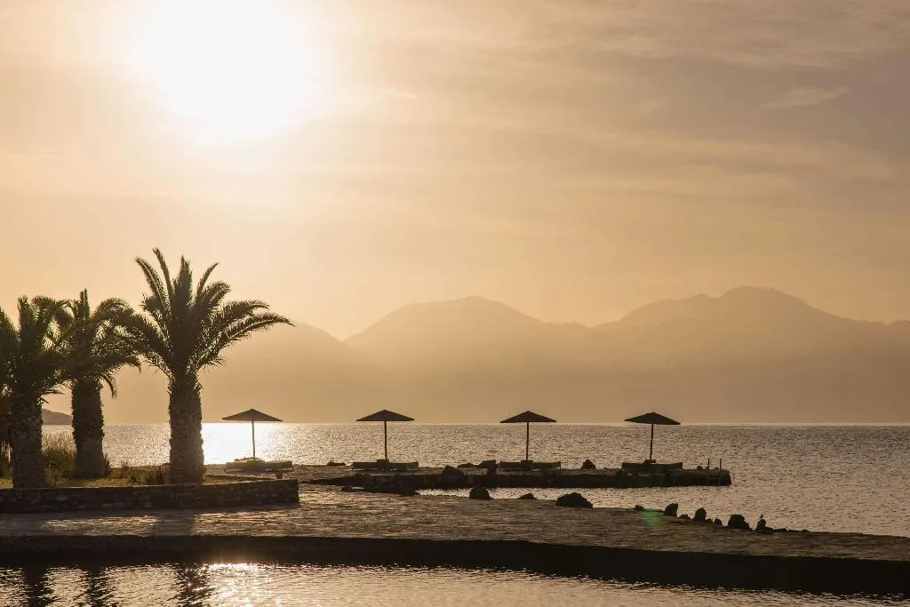 Beach, Minos Beach Art Hotel, a Member of Design Hotels, Crete