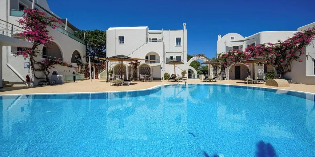 General view, Smaragdi Hotel, Santorini