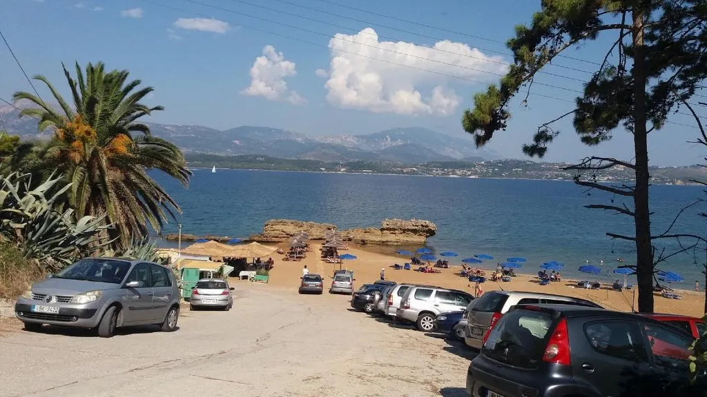 Beach, Diwani Luxury Villas, Kefallinia
