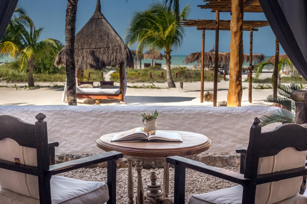 Terrace, Casa Sandra Boutique Hotel, Cancun Area