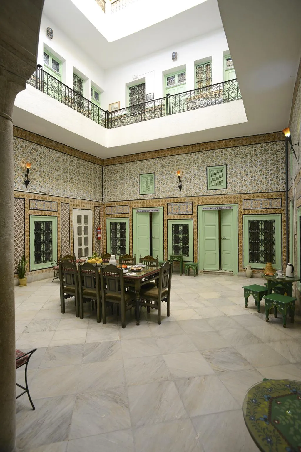 Lobby, Dar Ya Hostel, Tunisia