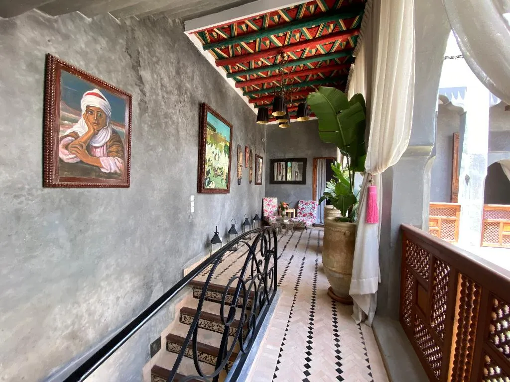 Lobby, Riad Bab Yacout, Marrakech
