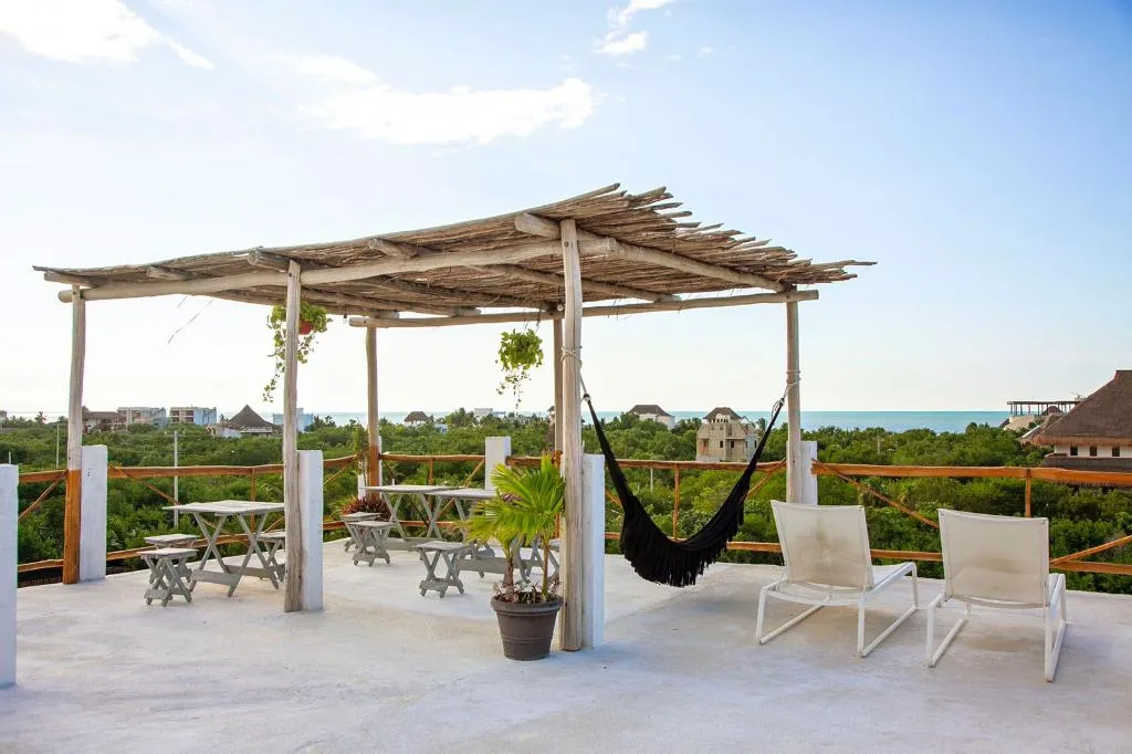 Terrace, Aak Estudios Holbox, Cancun Area