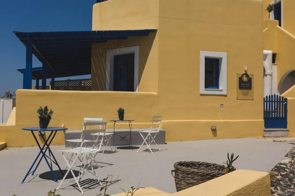General view, Cultural House, Santorini