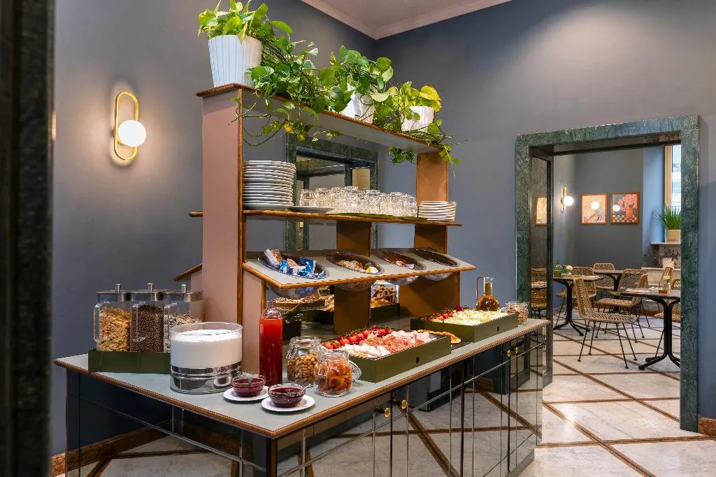 Restaurant, Hotel Marisa, Rome