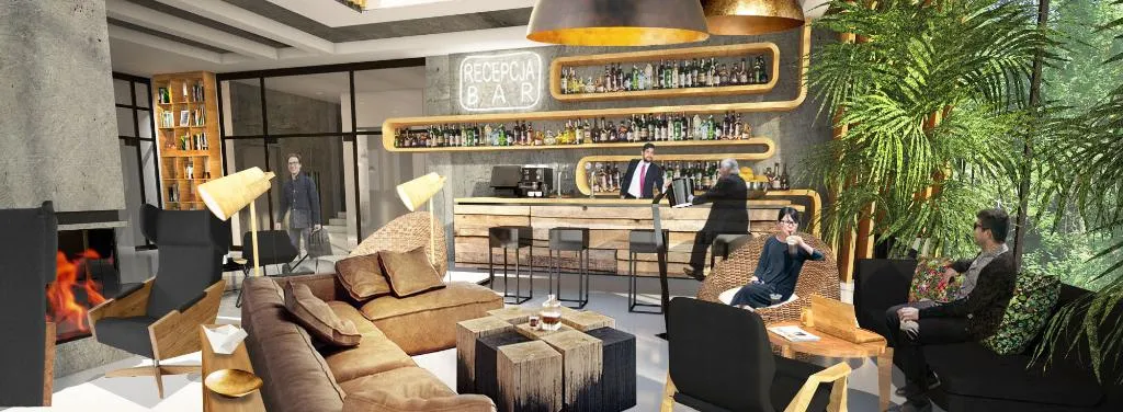 Lobby, Hotel Focus Premium Sopot, Gdansk