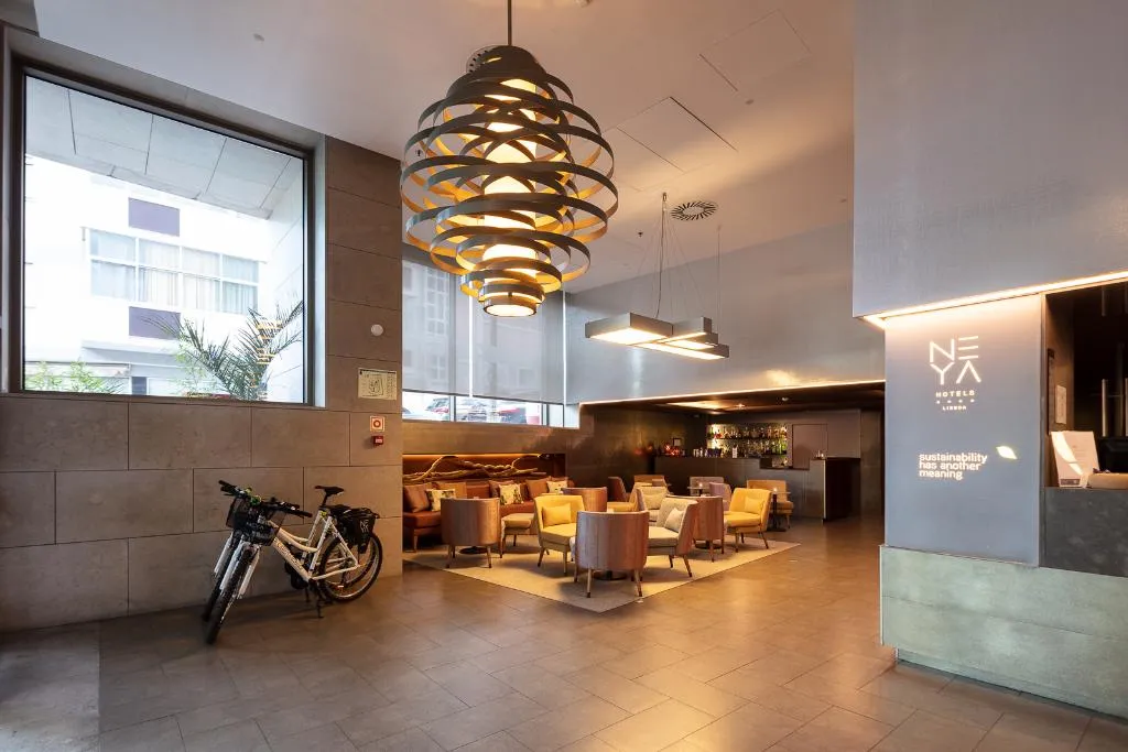 Lobby, Neya Lisboa Hotel, Lisbon