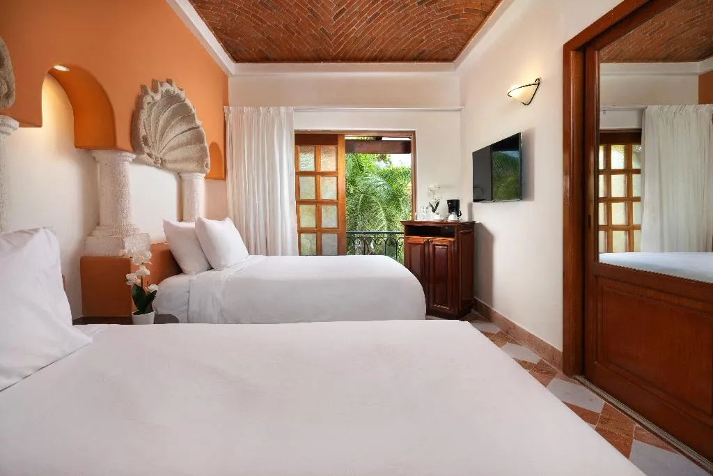 FAMILY ROOM TWO DOUBLE BEDS Room, Eurostars Hacienda Vista Real, Cancun Area