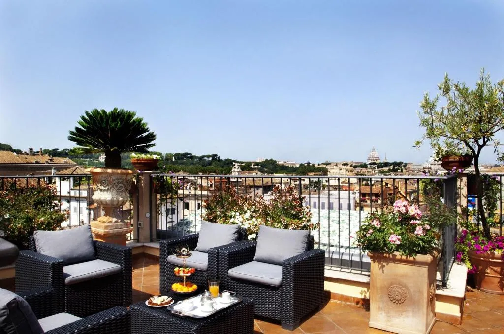 Terrace, Boutique Hotel Campo de Fiori, Rome