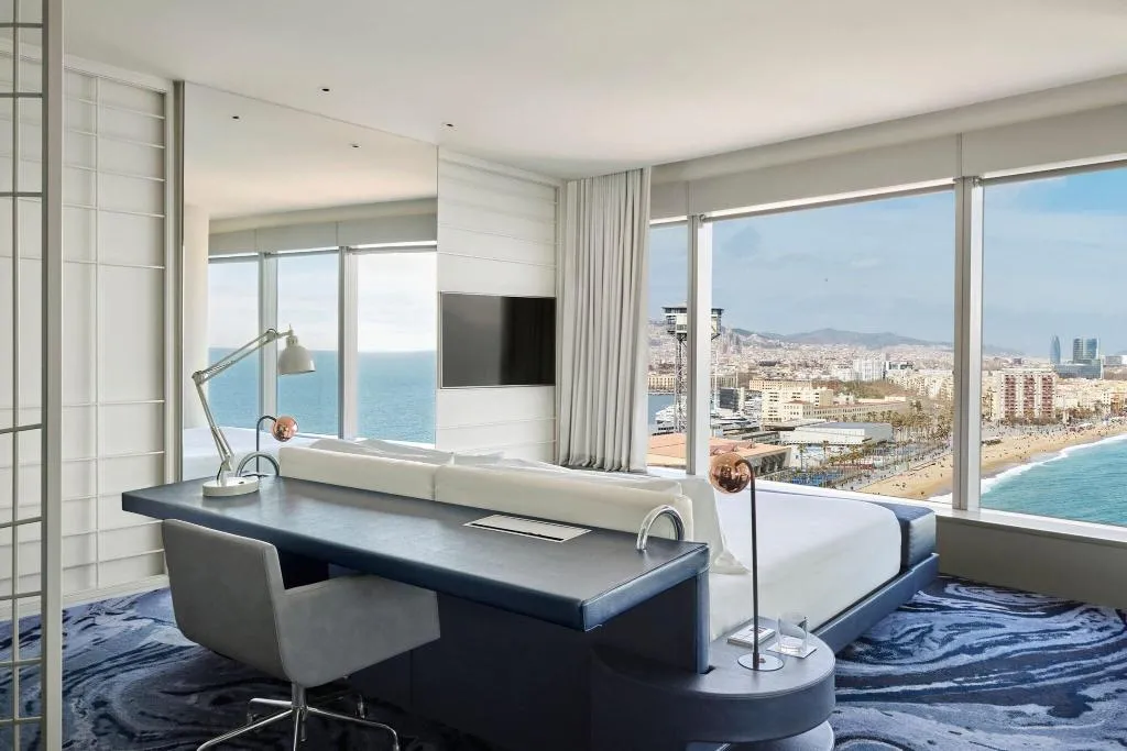 SUITE KING SIZE BED Room, W Barcelona, Barcelona
