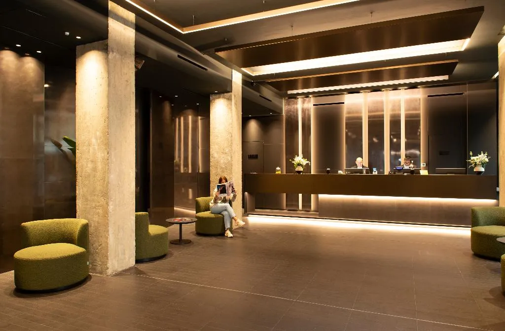 Lobby, 7BA Hotel Milano, Milan