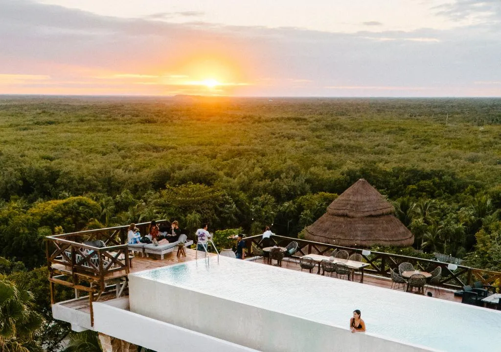 General view, Hotelito Azul, Cancun Area
