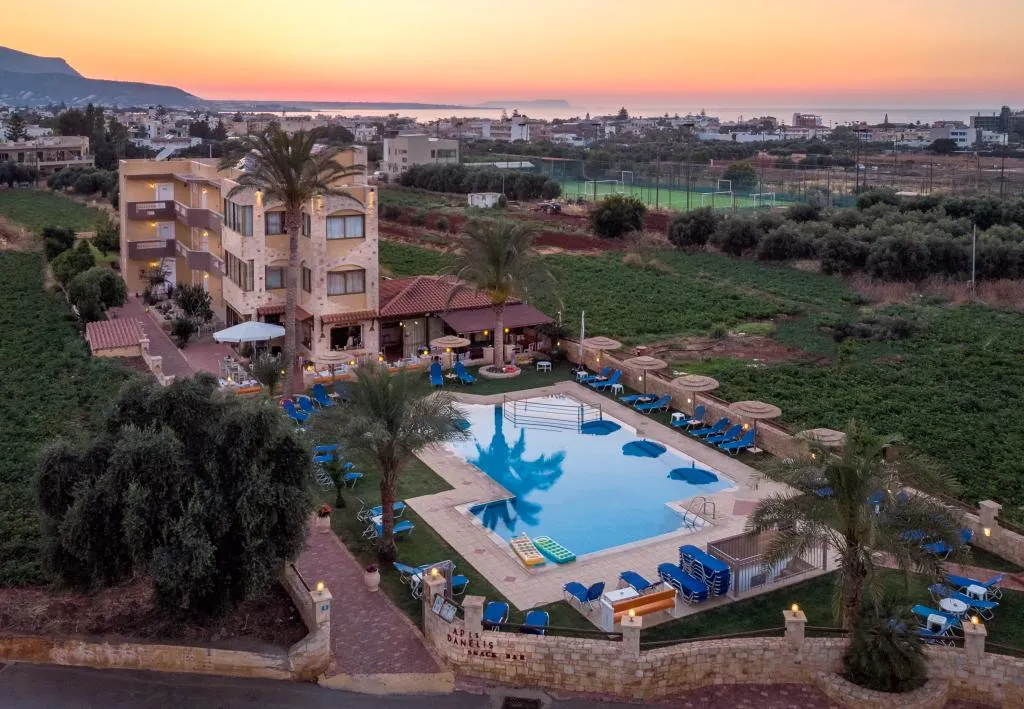 General view, Danelis Apartments, Crete