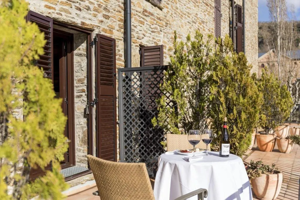 Terrace, Parador de la Seu d'Urgell, Costa Brava