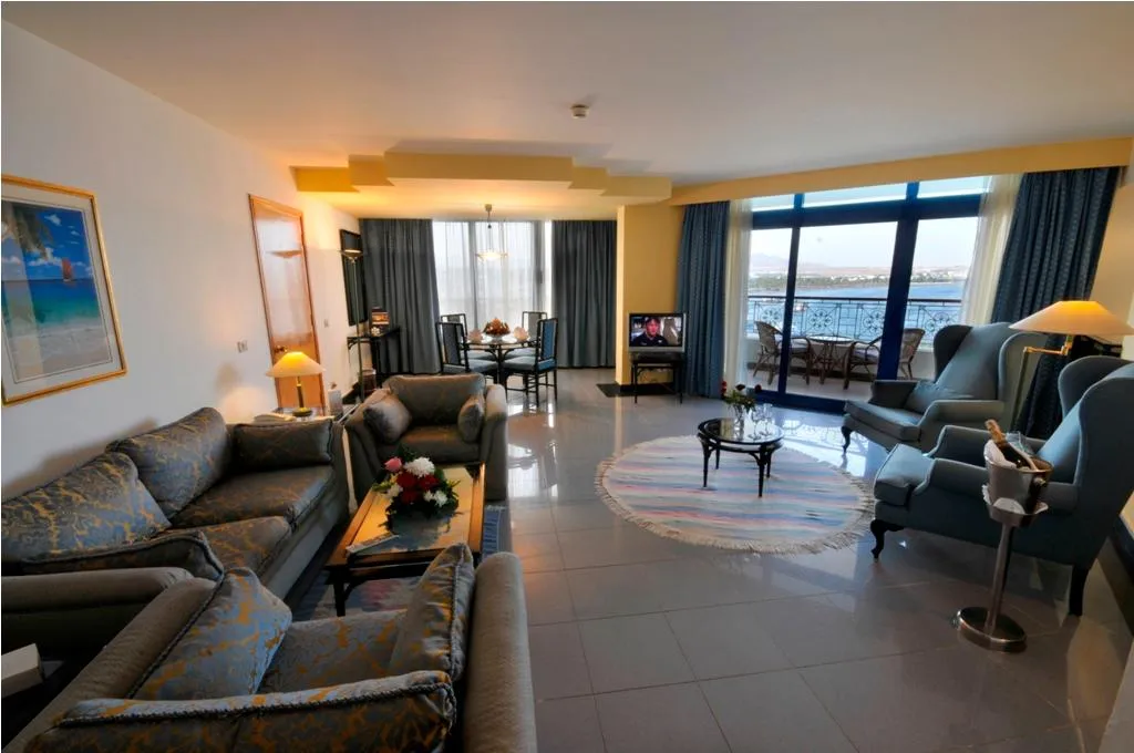JUNIOR SUITE SEA VIEW Room, Marina Sharm Hotel, Red Sea Riviera