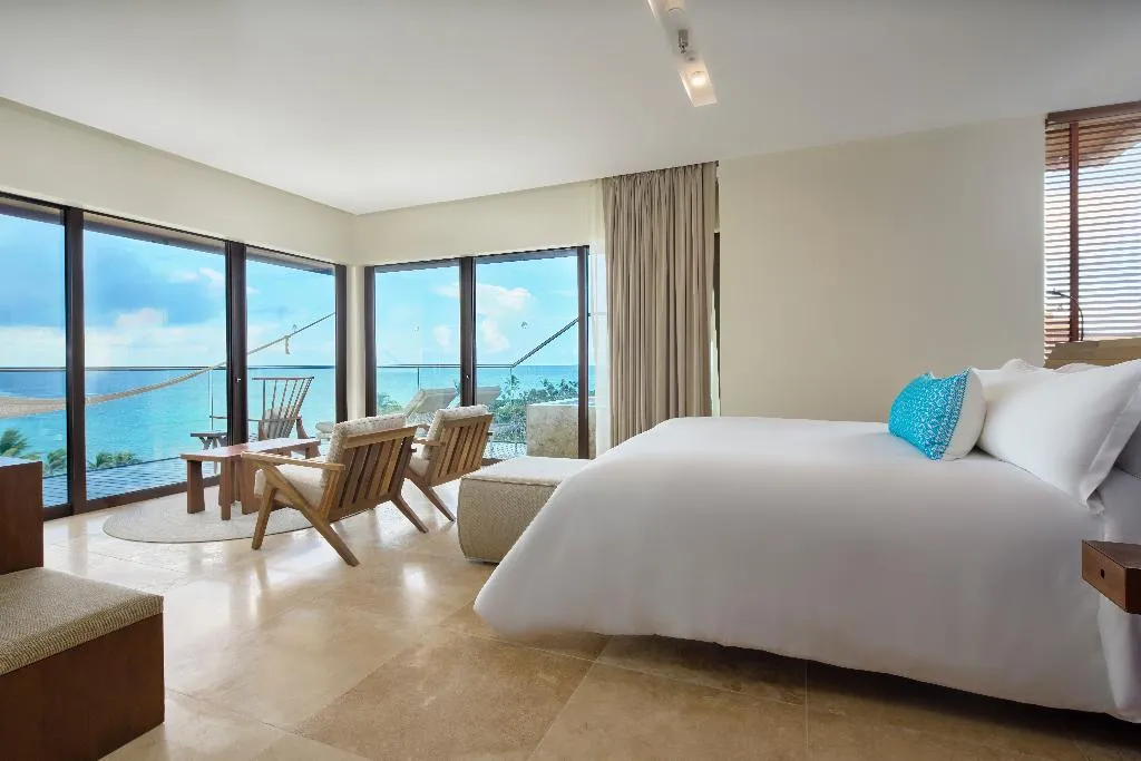 JUNIOR SUITE OCEAN FRONT Room, Hotel Xcaret Arte All Inclusive, Cancun Area