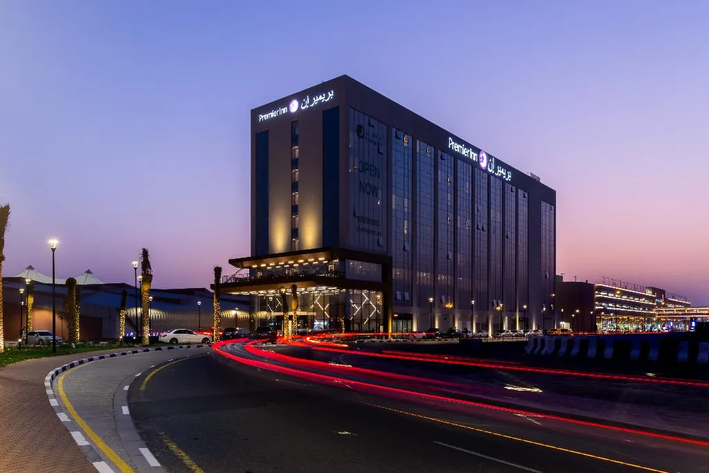 Terrace, Premier Inn Dragon Mart Hotel, Dubai