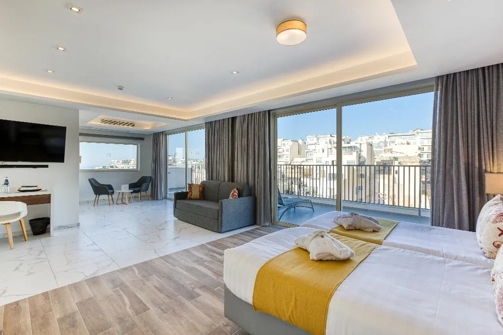SUITE CAPACITY 1 Room, Solana Hotel & Spa, Malta