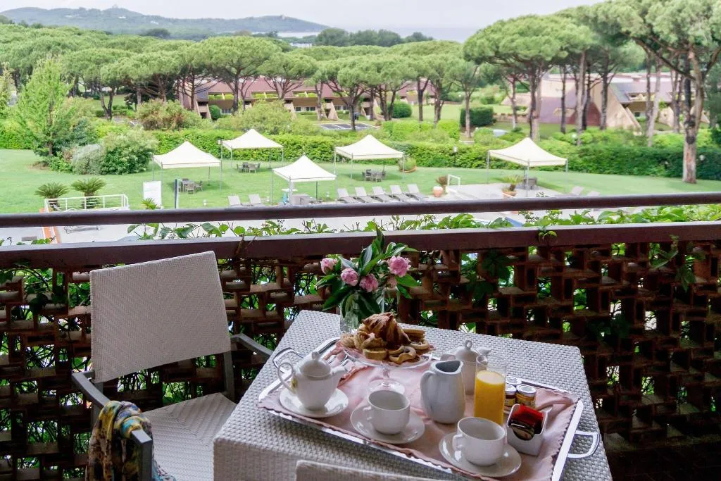 Terrace, Golf Hotel Punta Ala, Florence