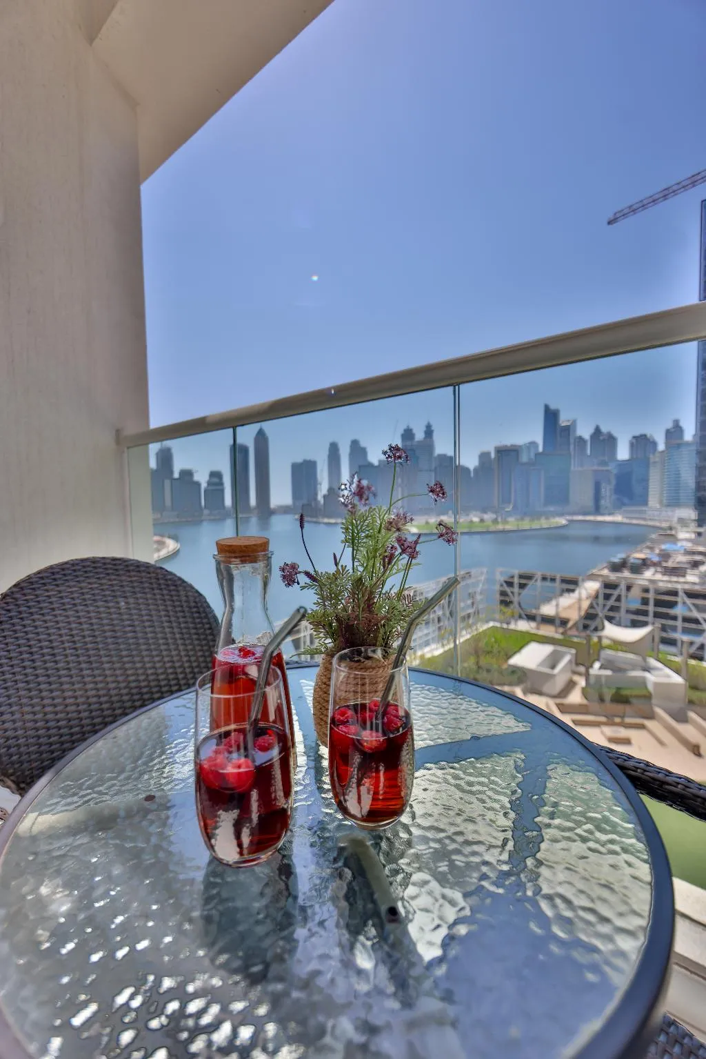 Terrace, Winds Of The Canal By Lagom Damac Maison Prive, Dubai