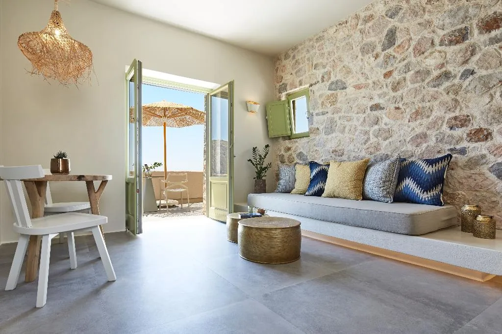JUNIOR SUITE SEA VIEW Room, Aeon Suites by Mr and Mrs White, Santorini