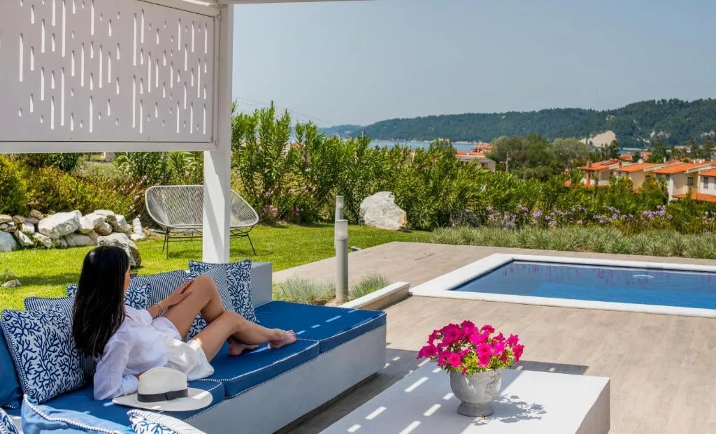 VILLA TWO BEDROOMS TWO BATHROOMS Room, Soleado Luxury Villas, Halkidiki