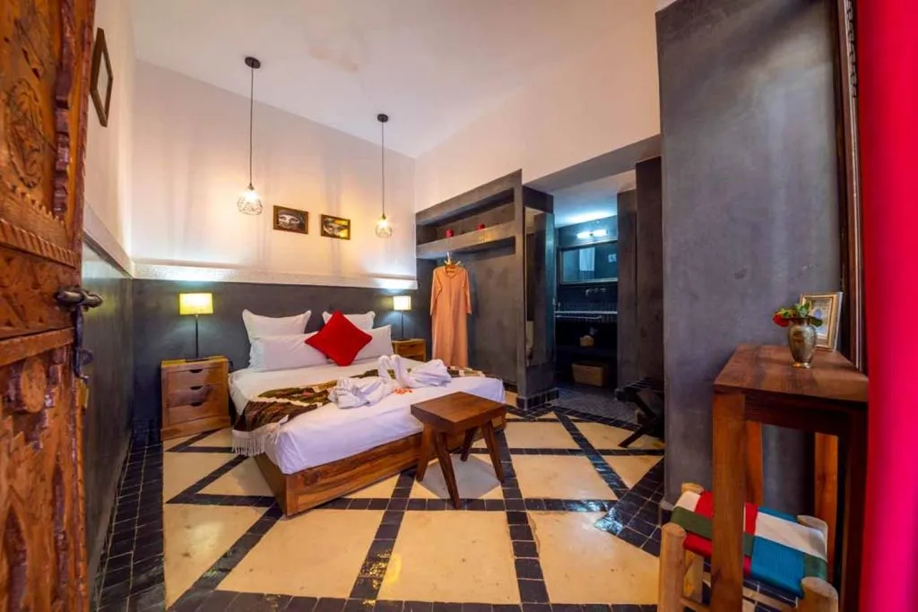 DOUBLE SUPERIOR WITH AIR CONDITIONING Room, Riad Ambre Et Jasmin, Marrakech