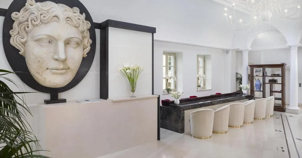 Lobby, Villa Agrippina Gran Meliá, Rome