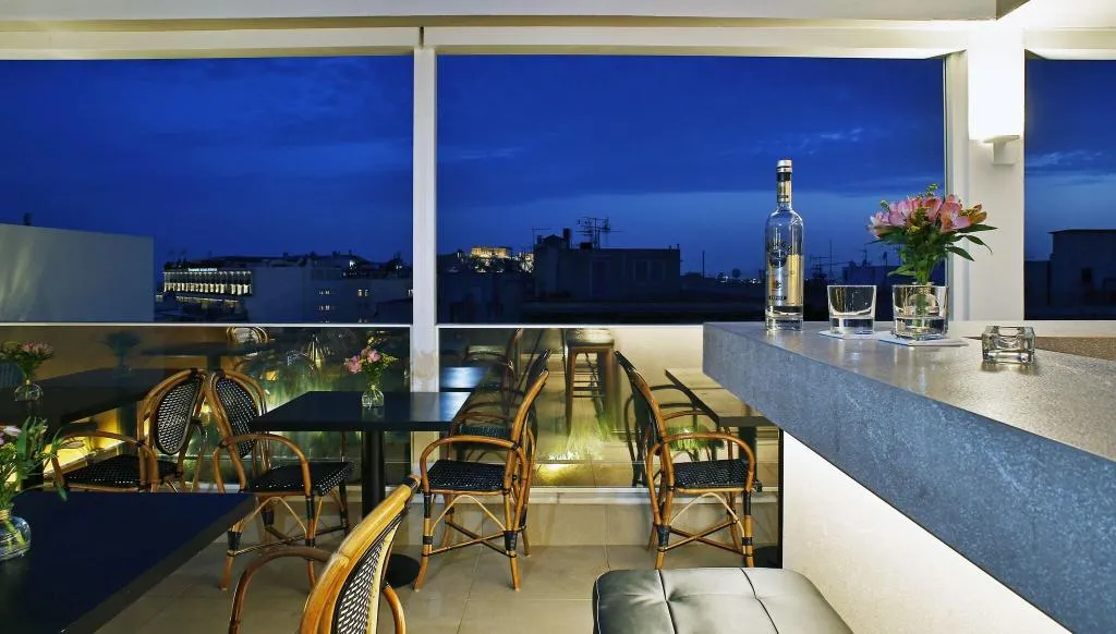 Terrace, Lozenge Hotel, Athens