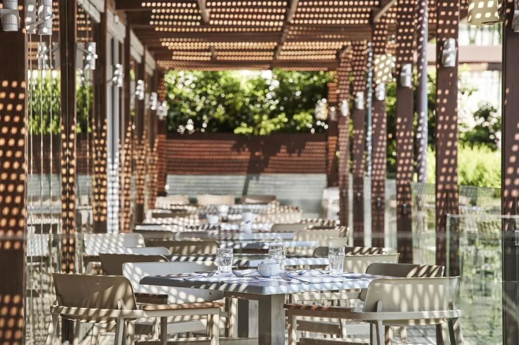 Terrace, Atlantica Holiday Village Rhodes, Rhodes