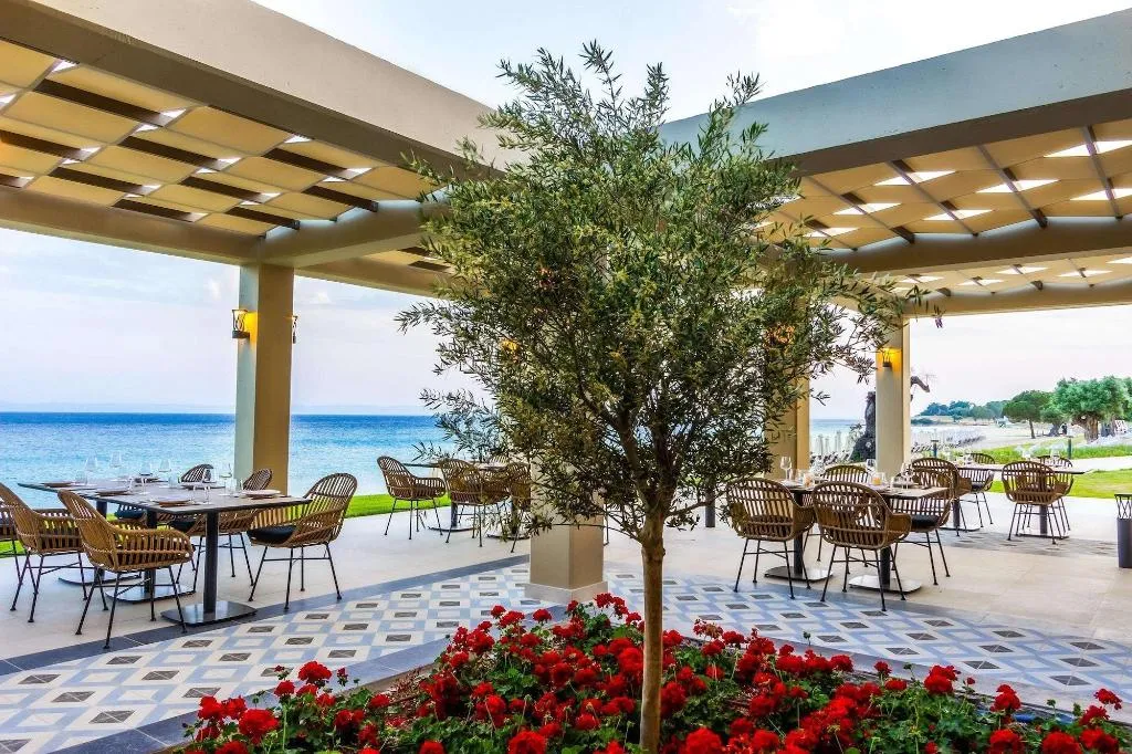Restaurant, Ammoa Luxury Hotel & Spa Resort, Halkidiki