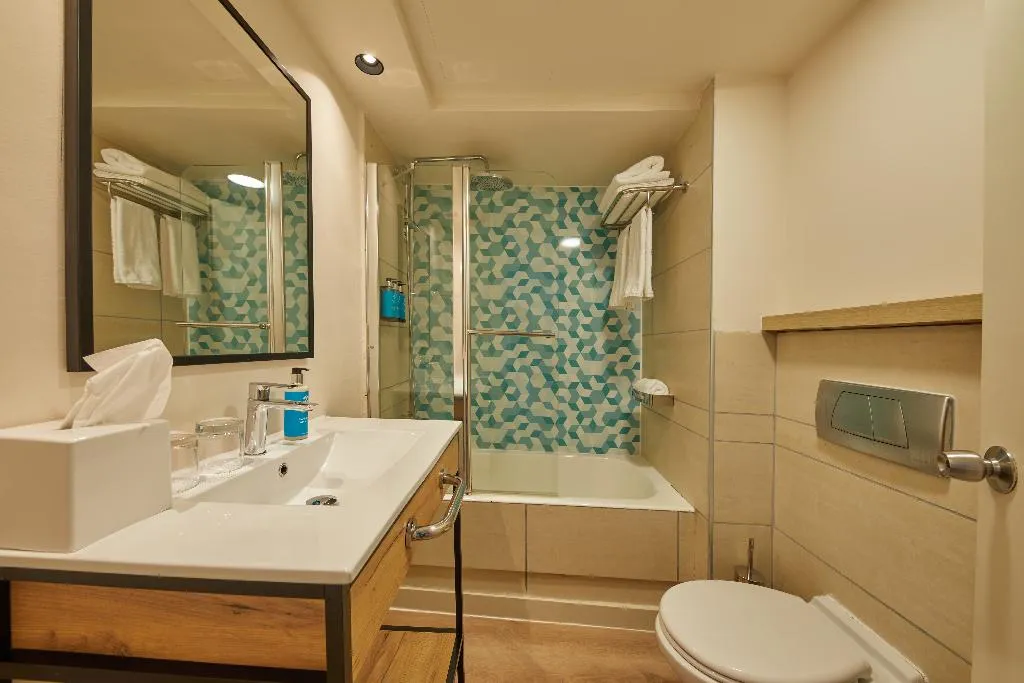 Double or Twin SIDE SEA VIEW Room, Aluasoul Zakynthos - Adults Only - All Inclusive, Zante