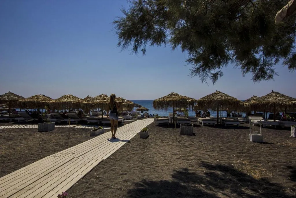 Beach, Sea View Beach Hotel, Santorini