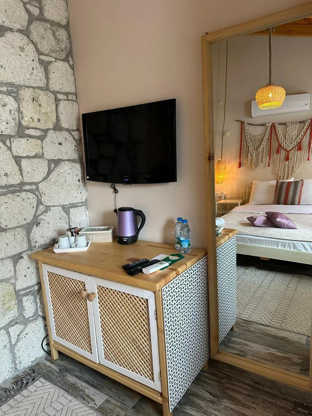 DOUBLE DELUXE WITH BALCONY Room, Hera Butik Hotels Alaçatı, Izmir