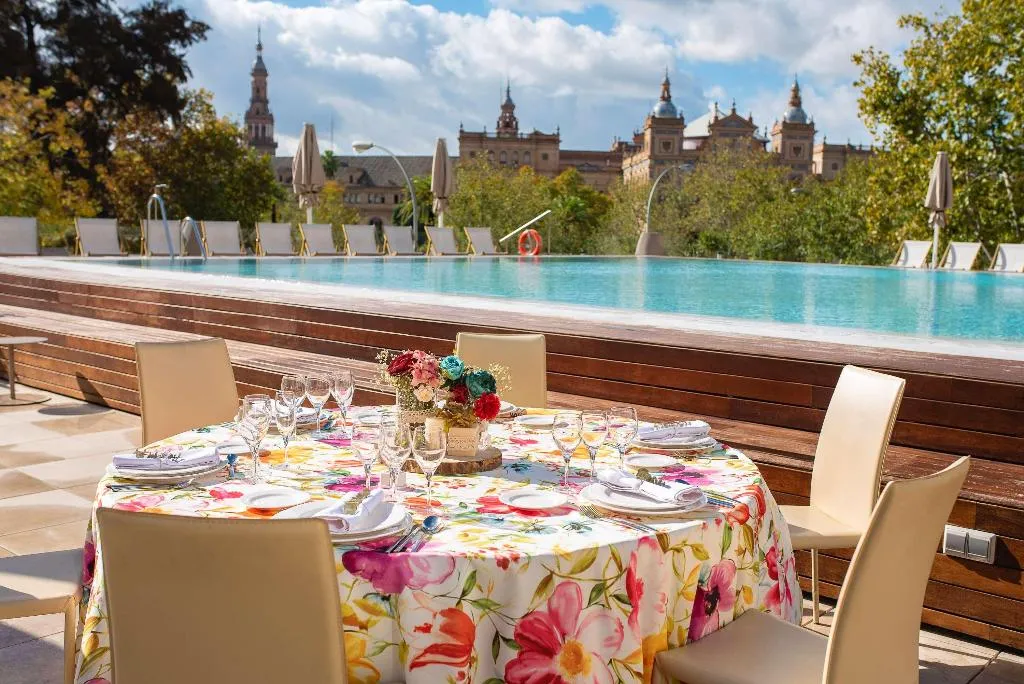 Restaurant, Melia Sevilla, Seville