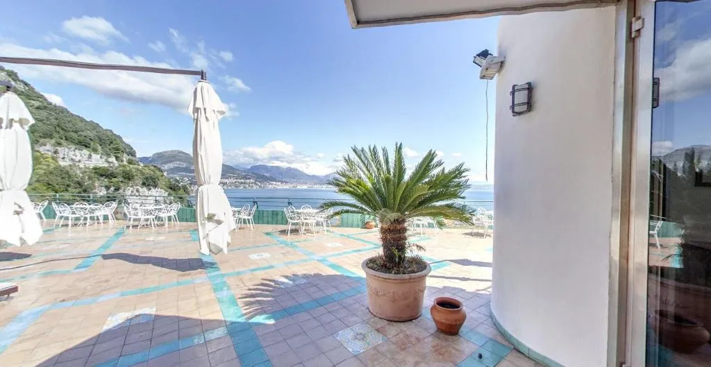 Terrace, Hotel Cetus, Naples