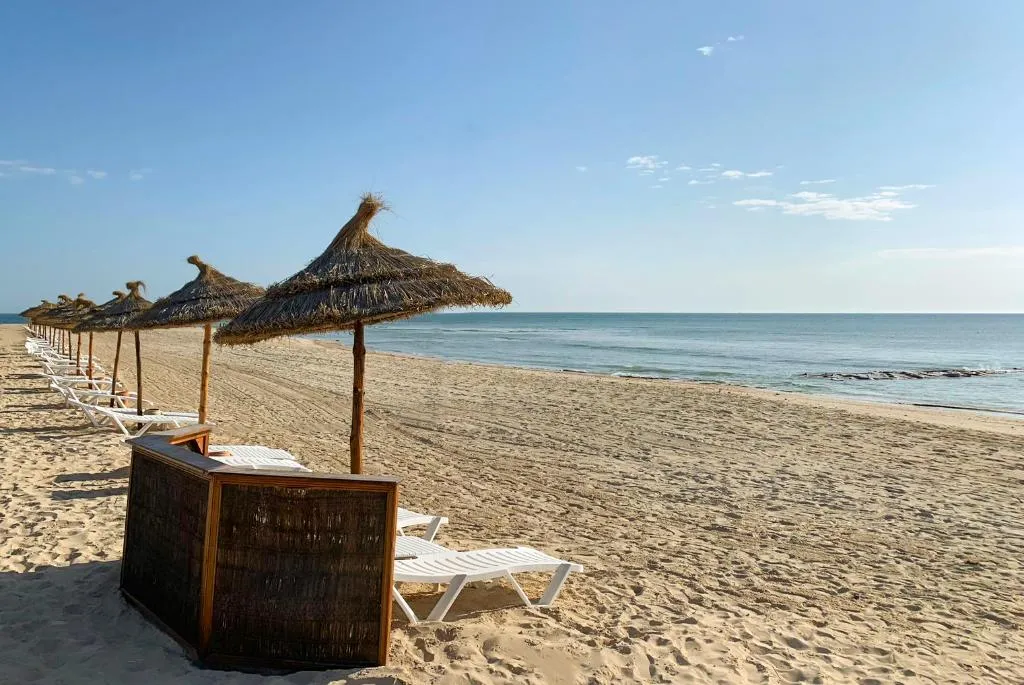 Beach, Robinson Djerba Bahija, Tunisia