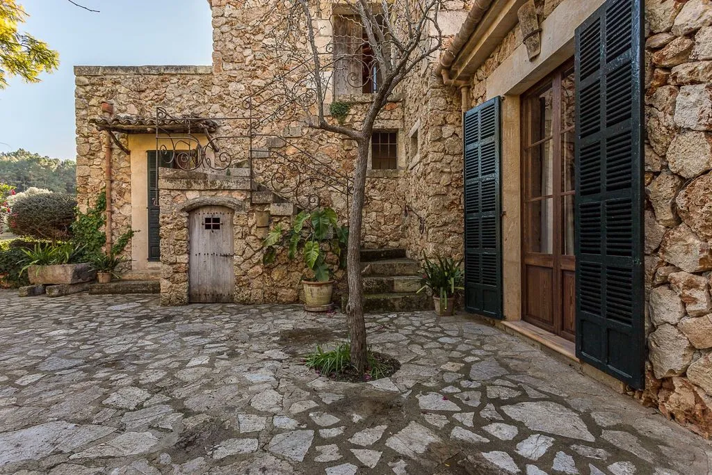 Terrace, Son Foguero Agroturismo, Majorca