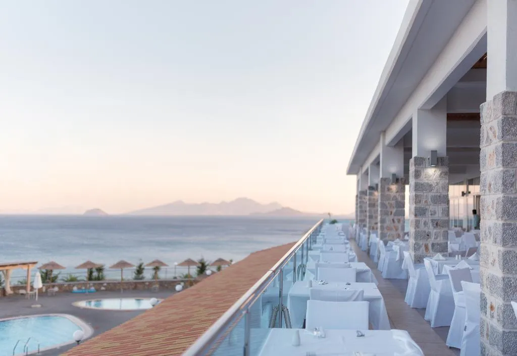 Restaurant, Grand Blue Beach Hotel, Kos