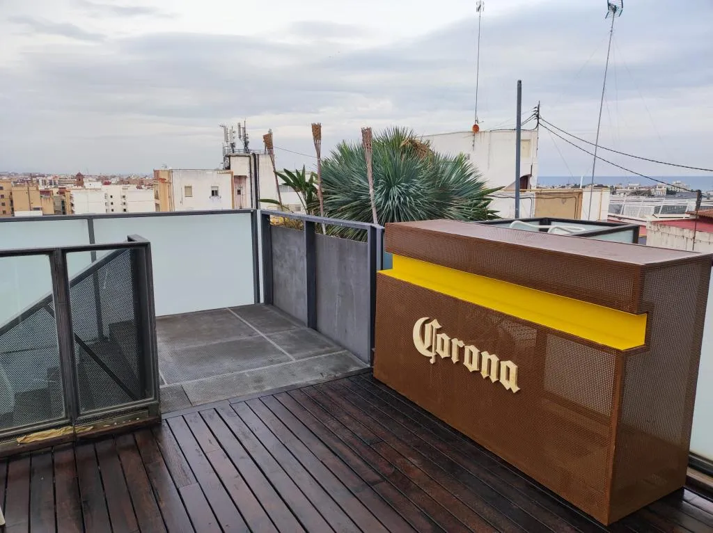 Terrace, Hotel Atarazanas, Valencia