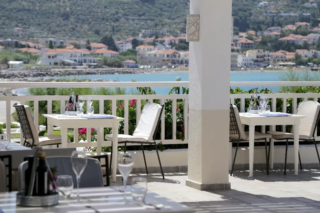Restaurant, Skopelos Village Hotel, Skiathos