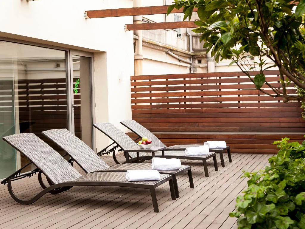Terrace, Hotel Balmoral, Barcelona