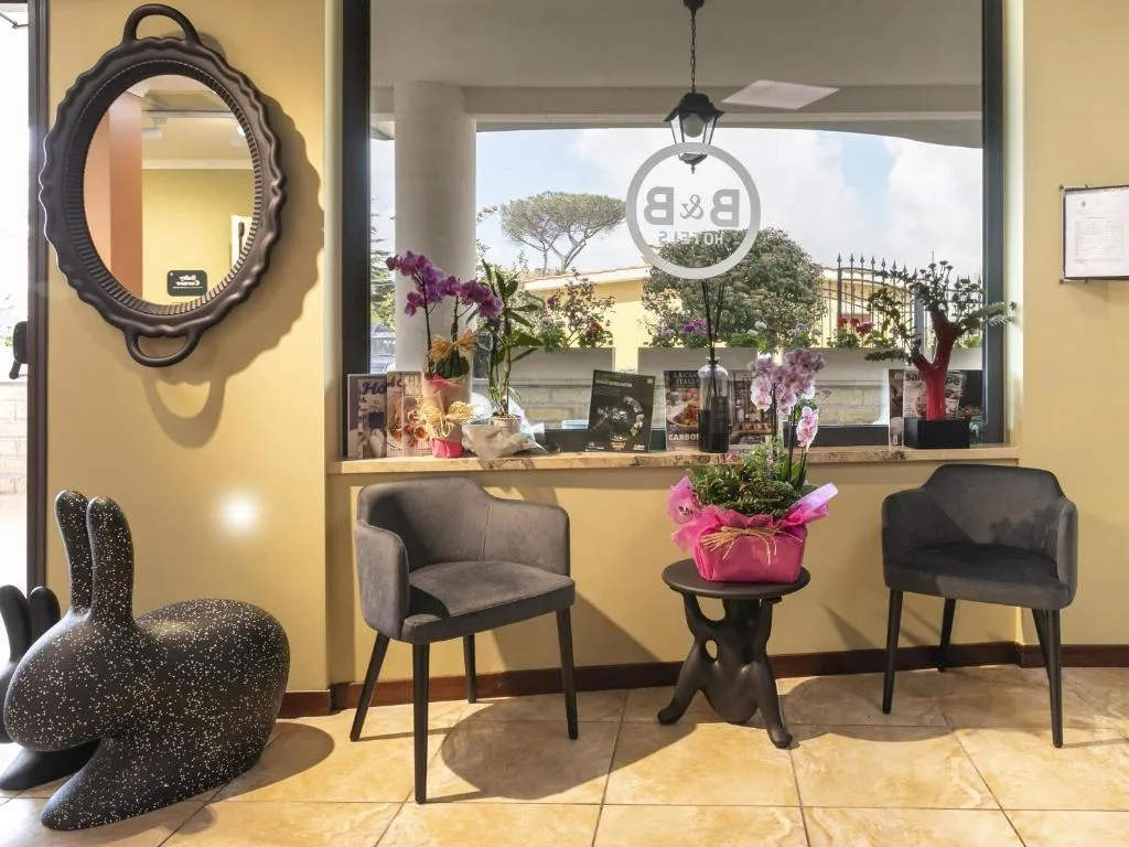 Lobby, B&B Hotel Pomezia Cortese, Rome