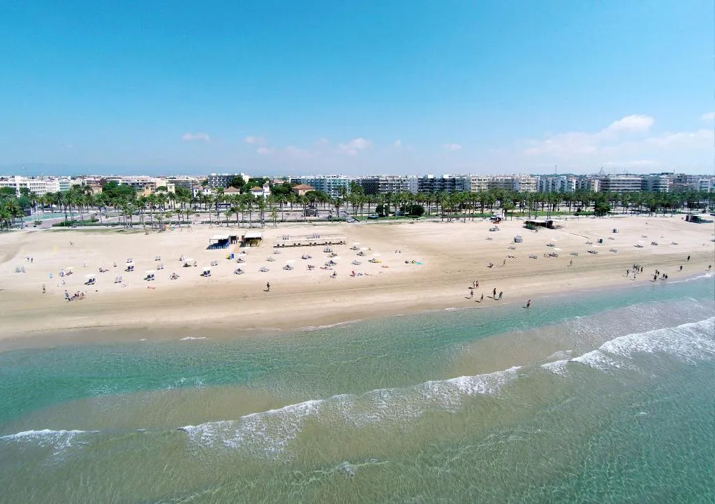 Beach, Blaumar Hotel, Costa Dorada